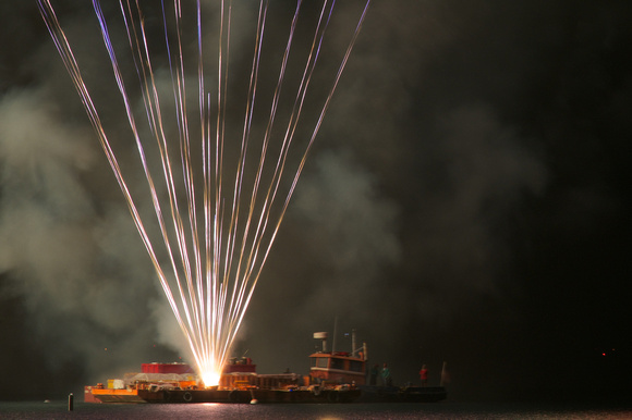 Fireworks Barge